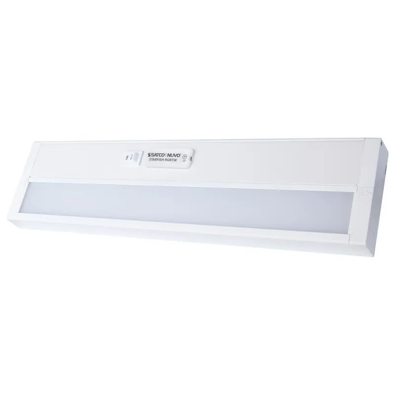 14 Inch LED Under Cabinet Light, SMART Starfish, RGB and Tunable White, White Finish — Warehouse Lighting LED General Lighting 10.0W 2700K
