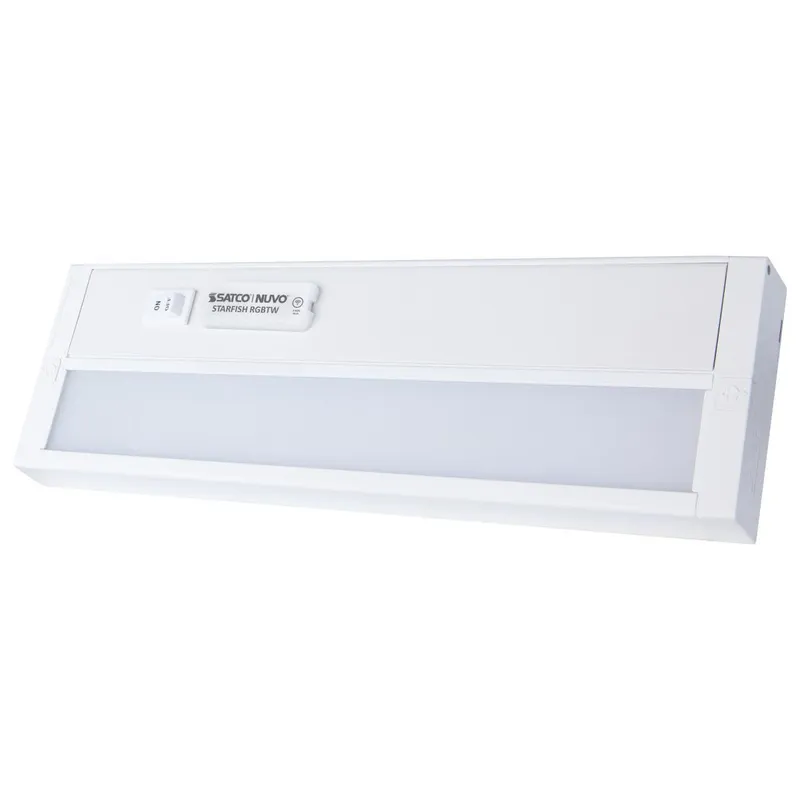 11 Inch LED Under Cabinet Light, SMART Starfish, RGB and Tunable White, White Finish — Warehouse Lighting LED General Lighting 10.0W 2700K