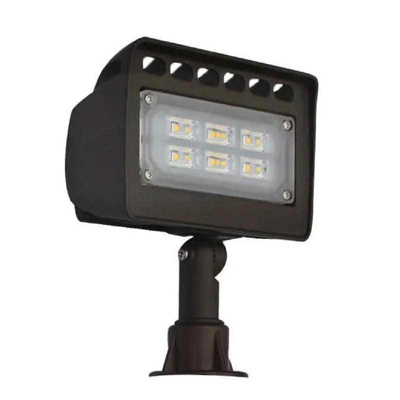 Integrated LED Wall Wash Landscape Flood Light, 12 Watt, 1260 Lumen Max, 3000K or 5000K, 12V — Warehouse Lighting LED Wall Lights 12.0W 3000K