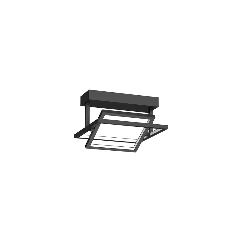 Mondrian 12-in Semi-Flush Mount — Kuzco Lighting LED Post Top Lights  3000K