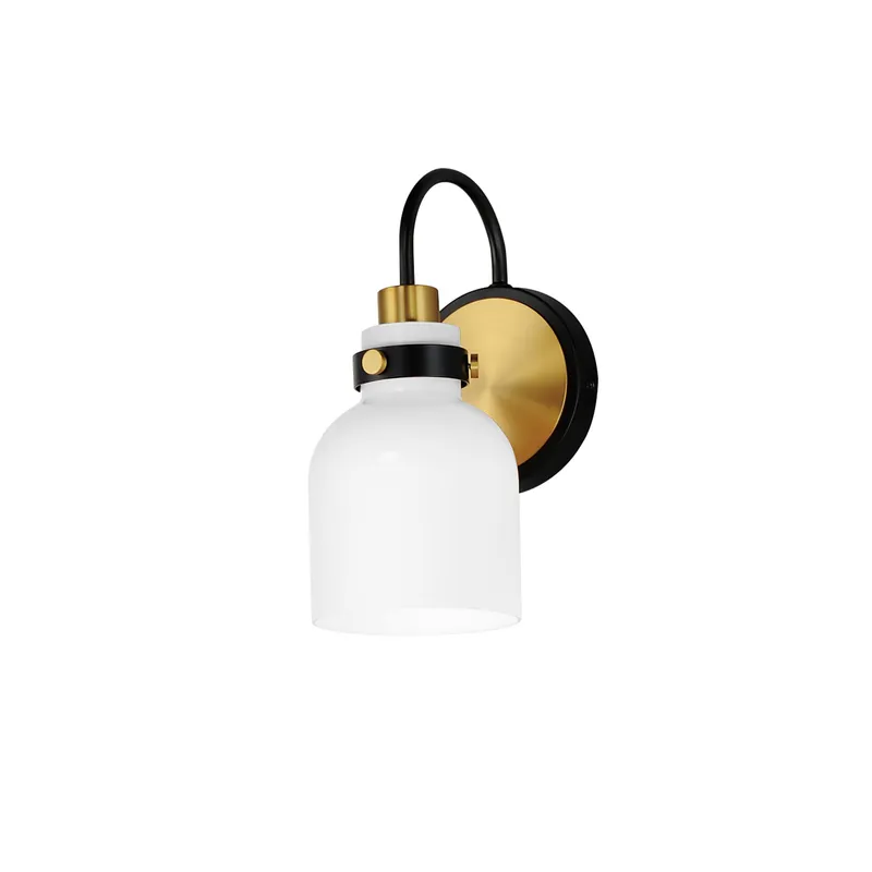 Milk 1-Light Wall Sconce — Warehouse Lighting LED Wall Lights 60.0W 