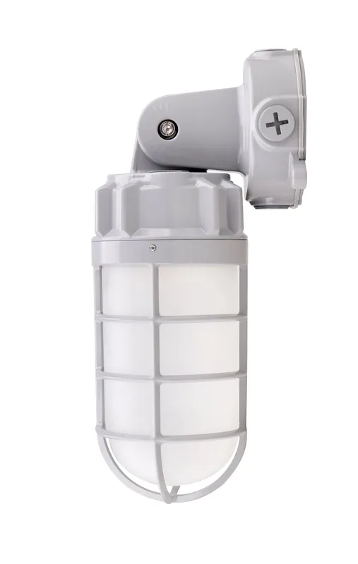 LED Vapor Tight Jelly Jar Light, 21W, 2520 Lumens, 5000K, 120-277V — Warehouse Lighting LED Landscape Lights 21.0W 5000K