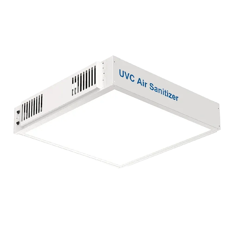 2 x 2 Foot Cluvaire Air Purifier, With Panel Light, Wattage and CCT Selectable, 120-277V — Warehouse Lighting LED Downlights 20.0W 3000K