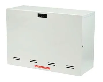 Emergency Lighting 90 Minute Small Backup Power Inverter, 250VA — Warehouse Lighting LED Exit & Emergency 220.0W 