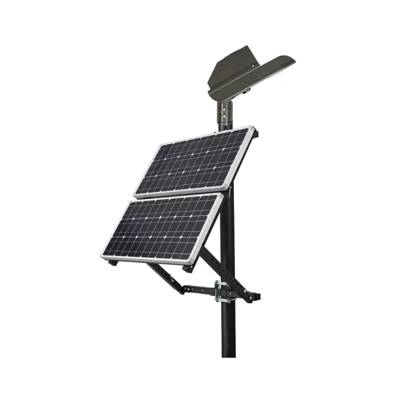 Off-Grid LED 50W Solar Area Light G2, 9800 Lumens, 5000K — Warehouse Lighting LED Area Lights 50.0W 5000K