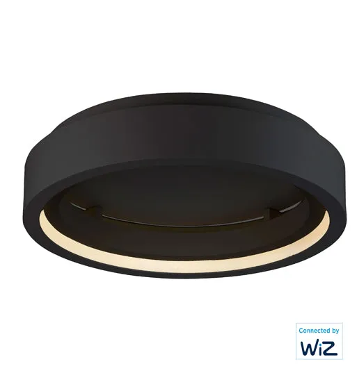 iCorona WiZ 24" LED Surface Mount RGBW Y Ceiling Smart Light, 2800 Lumens, 36W, 120-277V, Black Finish — Warehouse Lighting LED Post Top Lights 36.0W 