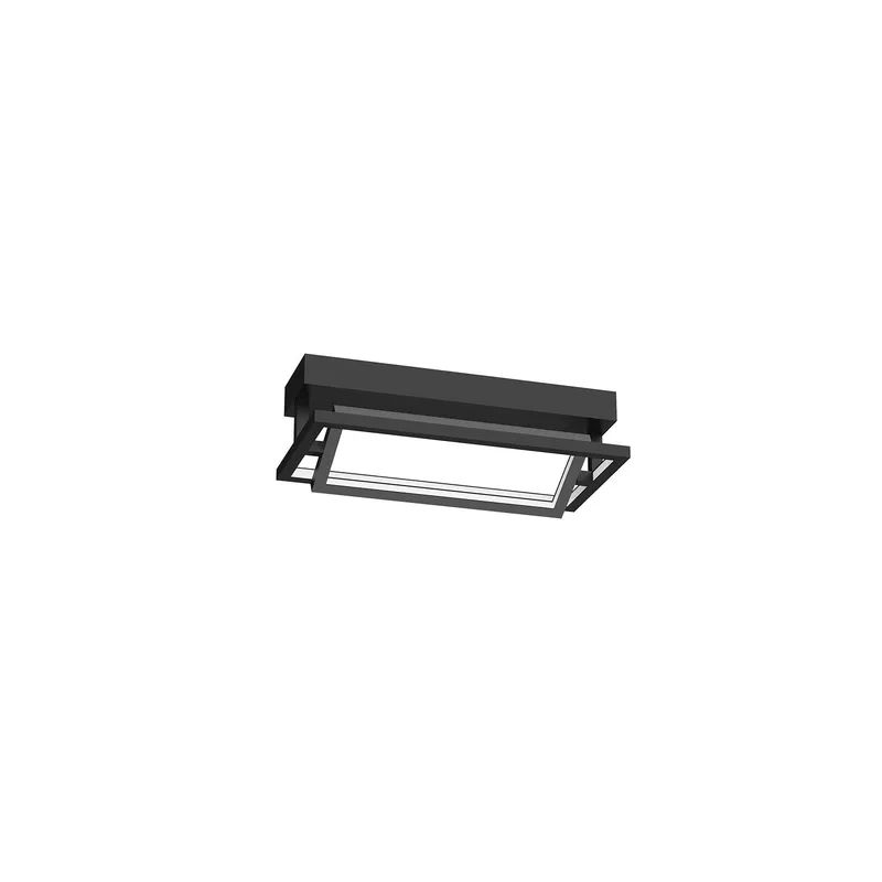 Mondrian 15-in Semi-Flush Mount — Kuzco Lighting LED Post Top Lights  3000K