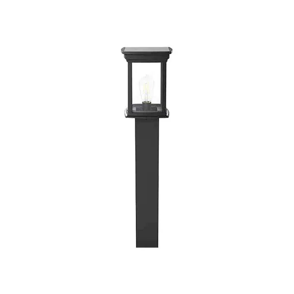 Solar Bollard Light, 420 Lumens, 6W, 5000K CCT — Warehouse Lighting LED Bollards & Pathway Lights 6.0W 5000K