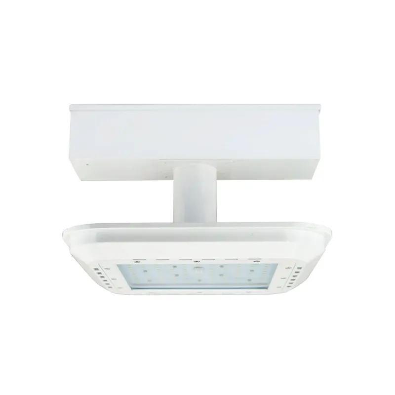 LED Gas Station Canopy Light, 5,513 or 8,997 Lumens, 120-277V, 46W or 75W, 5000K — Warehouse Lighting LED Area Lights 46.0W 5000K