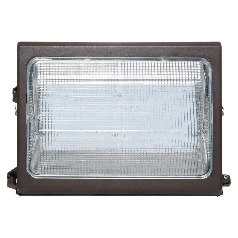 LED Non-Cutoff Wall Pack, 11,200 Lumens, 20/40/60/80 Watt Selectable, 120-277V 3000K, 4000K, or 5000K — Warehouse Lighting LED Wall Lights 80.0W 3000K