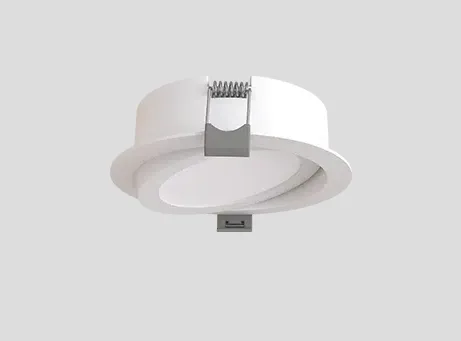 6" Round Multifit Gimbal Light, 800 Lumens, 10W, 120-277V, CCT Selectable 2700K/3000K/3500K/4000K/5000K — Warehouse Lighting LED Downlights 10.0W 2700K
