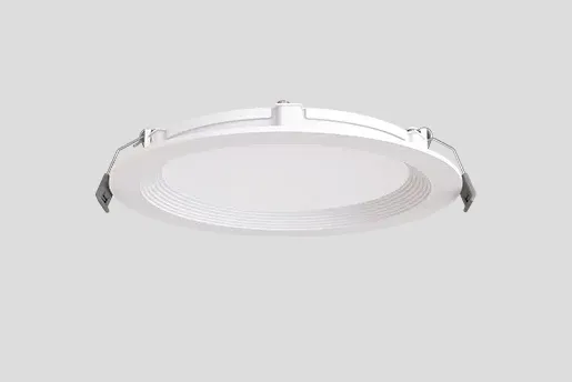 6" Round Multifit Flat Recessed Light, 1,000 Lumens, 14.5W, 120-277V, CCT Selectable 2700K/3000K/3500K/4000K/5000K — Warehouse Lighting LED Downlights 14.5W 2700K