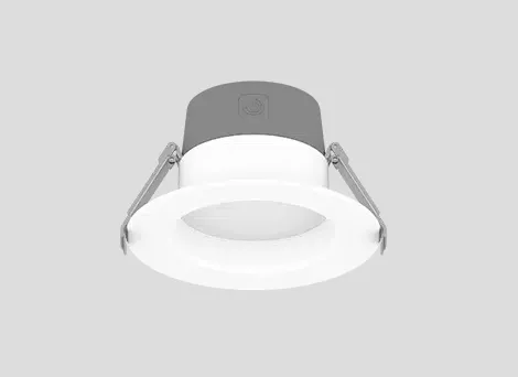 Innofit LED 4" Downlight Retrofit, 1,400 Lumens, 6W/9W/12W Selectable, 120-277V, 3000K/3500K/4000K CCT Selectable — Warehouse Lighting LED Downlights 6.0W 3000K