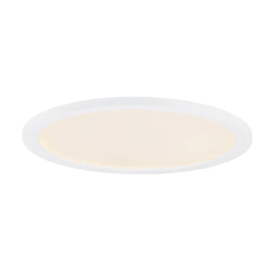 Wafer LED 22" RD Surface Mount, 3,375 Lumens, 32W, 3000K, 120-277V, White Finish — Warehouse Lighting LED Downlights 32.0W 3000K