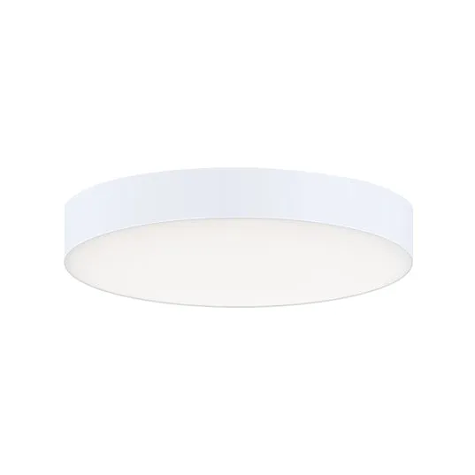 9" LED Flush Mount, 1,280 Lumens, 18W, 4000K, 120-277V, White Finish — Warehouse Lighting LED Post Top Lights 18.0W 4000K