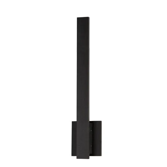 18" Alumilux LED Outdoor Wall Sconce, 900 Lumens, 9W, 3000K CCT, 120V, Black or Architectural Bronze Finish — Warehouse Lighting LED Wall Lights 9.0W 3000K