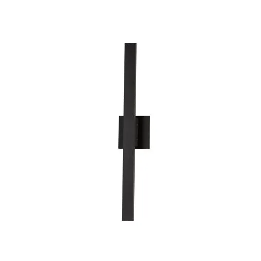 24" Alumilux LED Outdoor Wall Sconce, 1,300 Lumens, 13W, 3000K CCT, 120V, Black, Bronze or Satin Aluminum Finish — Warehouse Lighting LED Wall Lights 13.0W 3000K