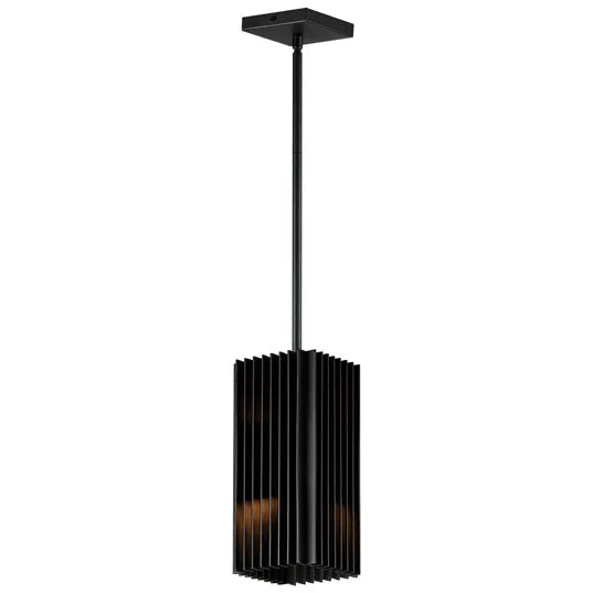 Rampart LED Outdoor Pendant, 540 Lumens, 12W, 3000K CCT, 120V, Black Finish — Warehouse Lighting LED Landscape Lights 12.0W 3000K