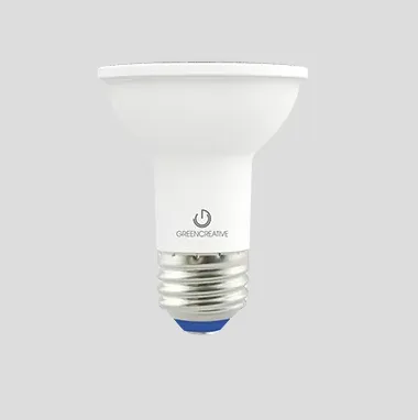 6 Pack 5.5W Par20 LED Bulb, 520 Lumens, E26 Base, 2700K CCT, 120V — Warehouse Lighting LED Bulbs & Lamps 5.5W 2700K