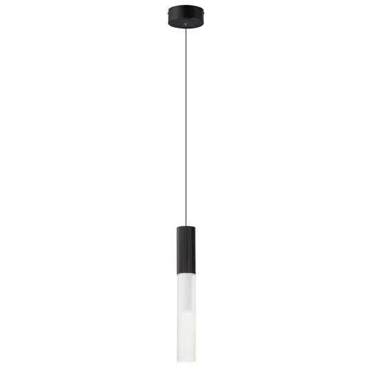 Reeds 1-Light LED Pendant, 400 Lumens, 5W, 120-277V, 3000K, Black or Gold finish — Warehouse Lighting LED Landscape Lights 5.0W 3000K