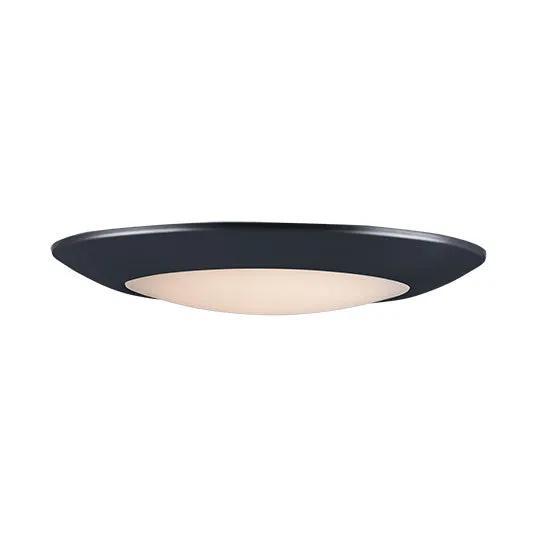 11" LED Diverse Flush Mount, 1800 Lumens, 20W, 3000K CCT, 120V, Black, Bronze, or Satin Nickel Finish — Warehouse Lighting LED Downlights 20.0W 3000K