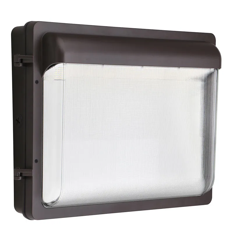 LED Cutoff Wall Pack, 80W/100W/120W Selectable, 15,600 Lumens, CCT Selectable, 120-277V — Warehouse Lighting LED Wall Lights 80.0W 