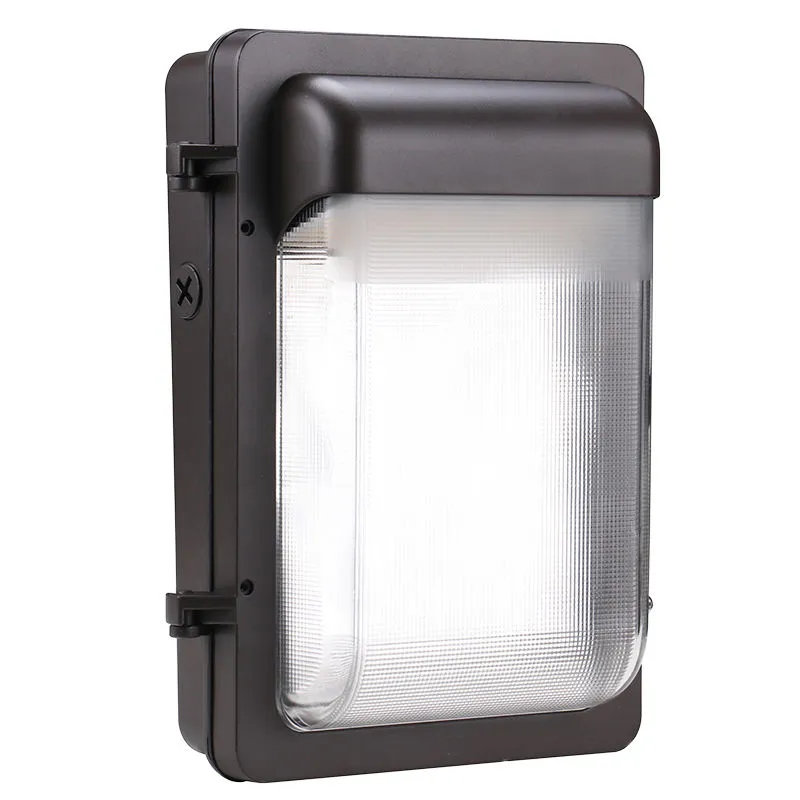 LED Cutoff Wall Pack, 15W/25W/40W Selectable, 5,200 Lumens, CCT Selectable, 120-277V — Warehouse Lighting LED Wall Lights 15.0W 