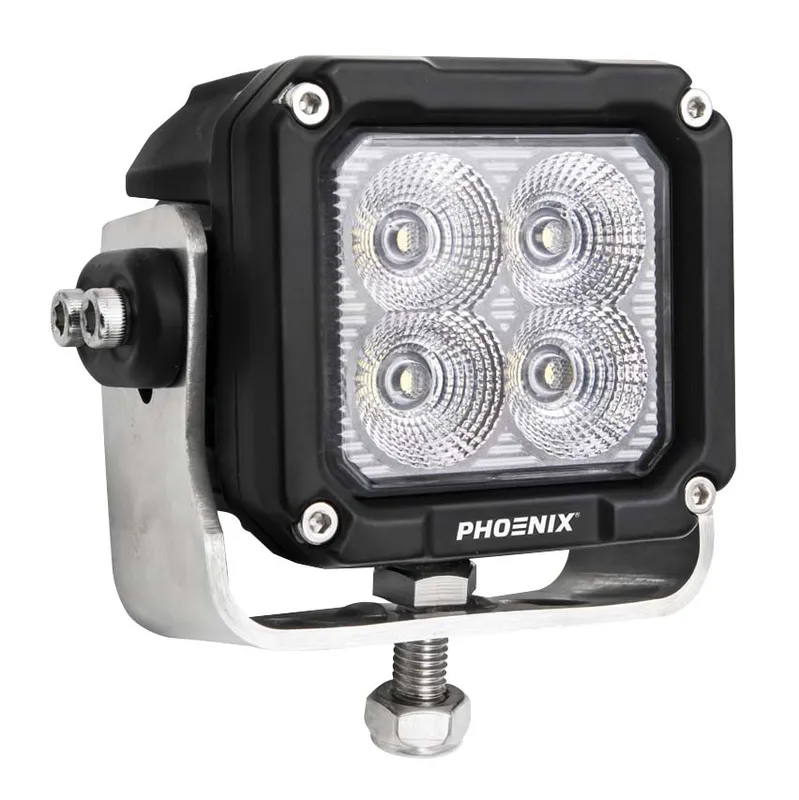 LED Low Voltage Floodlight, 2000 Lumens, 19W, 5700 CCT, Spot or Flood Optic — Warehouse Lighting LED Flood Lights 19.0W 5700K
