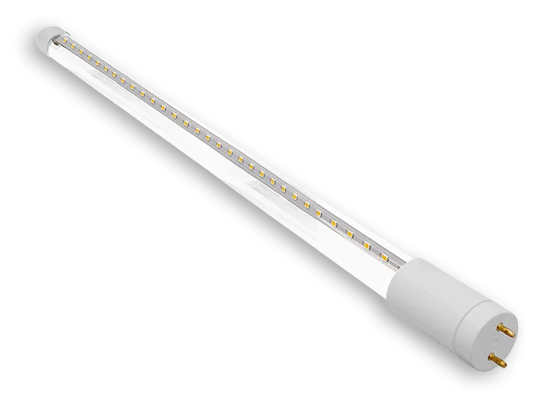 12PK 2 ft. T8 LED Frosted Tube, 8W, 1200 Lumens, CCT Selectable, 120-277v — Warehouse Lighting LED Linear Lights 8.0W 3000K