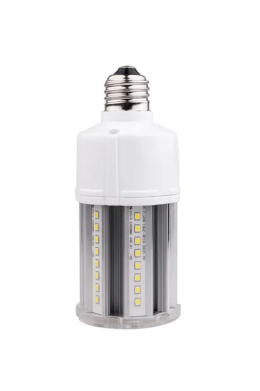 27 Watt High-Lumen LED Corn Lamp, 120-277V, E26 Base — Warehouse Lighting LED Wall Lights 27.0W 3000K