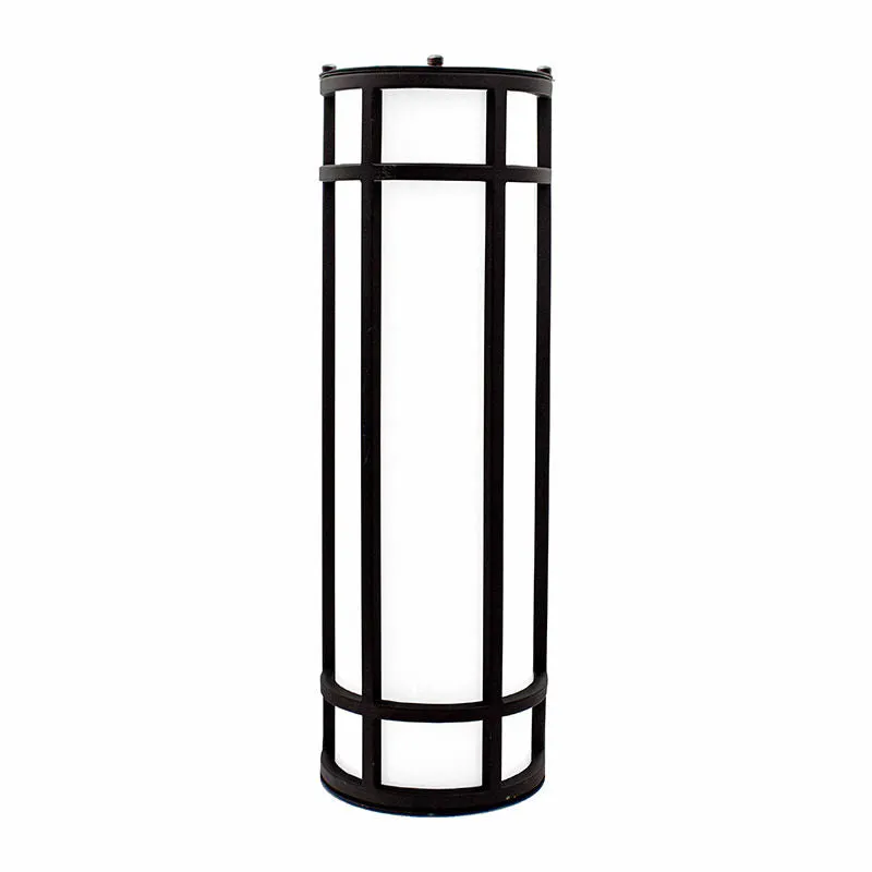 18" LED Outdoor Wall Sconce, 20W, 1500 Lumens, 120-277V, CCT Selectable 3000K/4000K/5000K, Dark Bronze or Silver Finish — Warehouse Lighting LED Wall Lights 20.0W 3000K