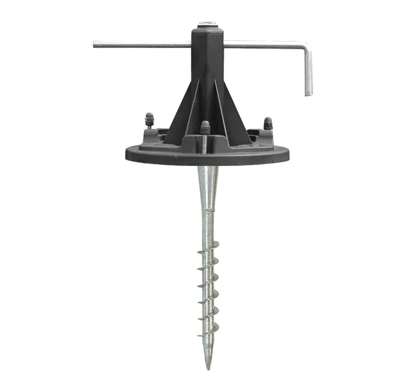 EZ Anchor Post Lamp Base — Warehouse Lighting LED Linear Lights  