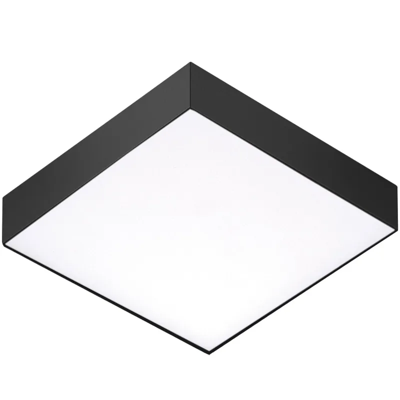 Trim 10.5" SQ LED Flush Mount 3000K — Warehouse Lighting LED Post Top Lights 20.0W 3000K