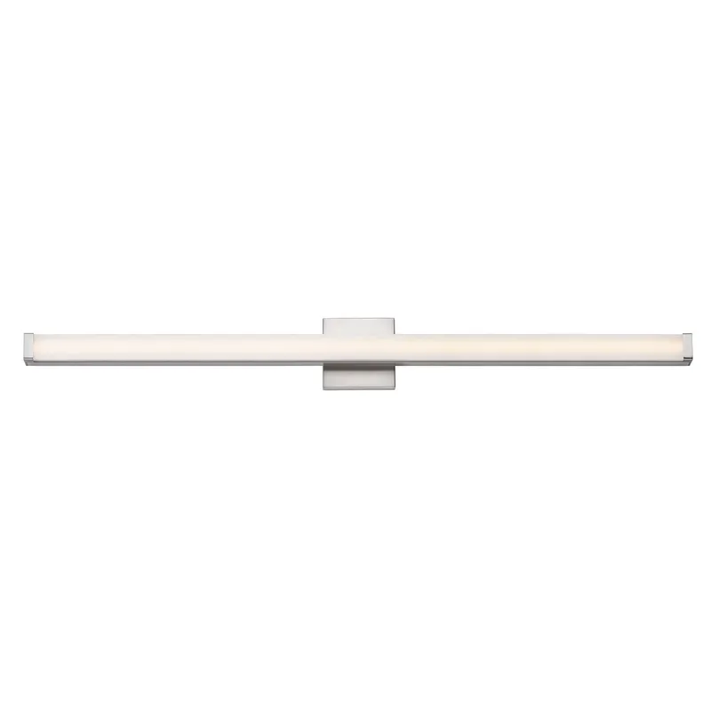 Spec Vanity 36" Bath, 3000K, 2240 Lumens, 32 Watts, 120-277V, Available in Satin Nickel, Black, Polished Chrome, or Gold — Warehouse Lighting LED Wall Lights 32.0W 3000K