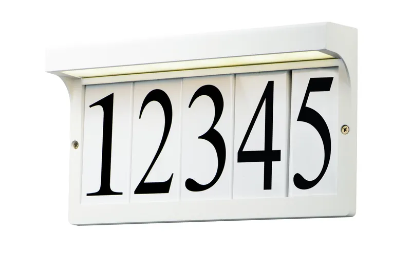 White Address Light Frame - 53610WT — Warehouse Lighting LED Lighting Controls 10.0W 3000K