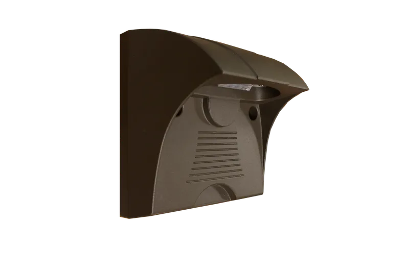Square LED Step Light, 660 Lumens, 6W, 120-277V, 3000K, or 5000K CCT, Dark Bronze Finish — Warehouse Lighting LED Bollards & Pathway Lights 6.0W 3000K