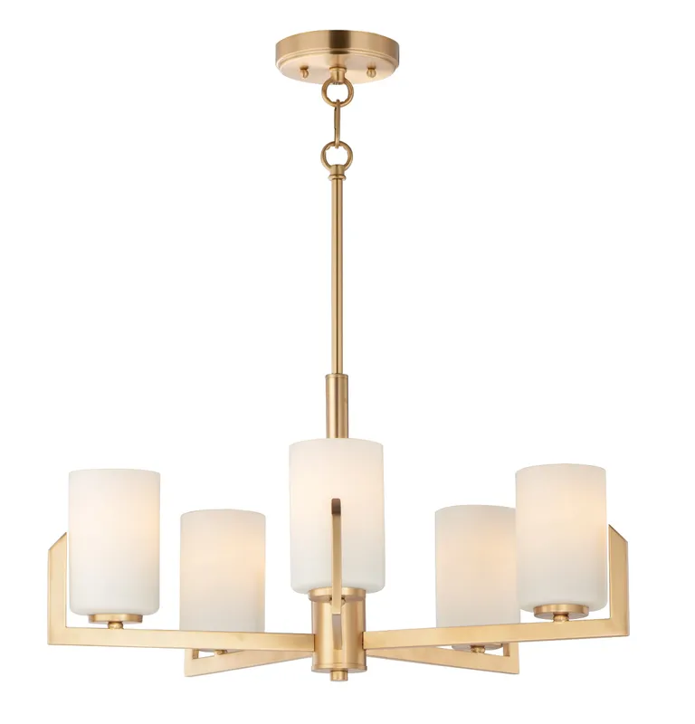 Dart 5-Light Chandelier — Warehouse Lighting LED Landscape Lights 300.0W 