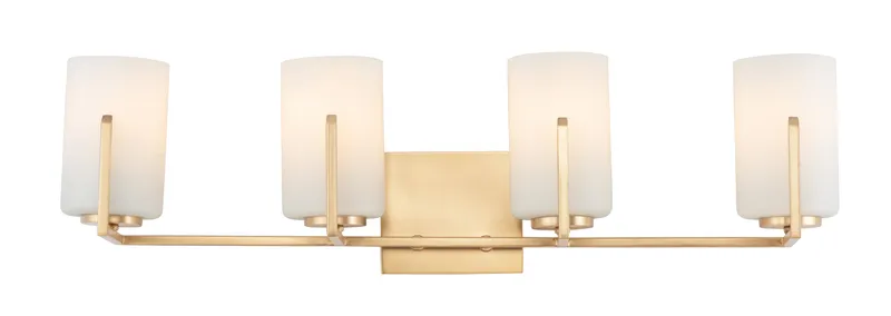 Dart 4-Light Bath Vanity — Warehouse Lighting LED Wall Lights 250.0W 