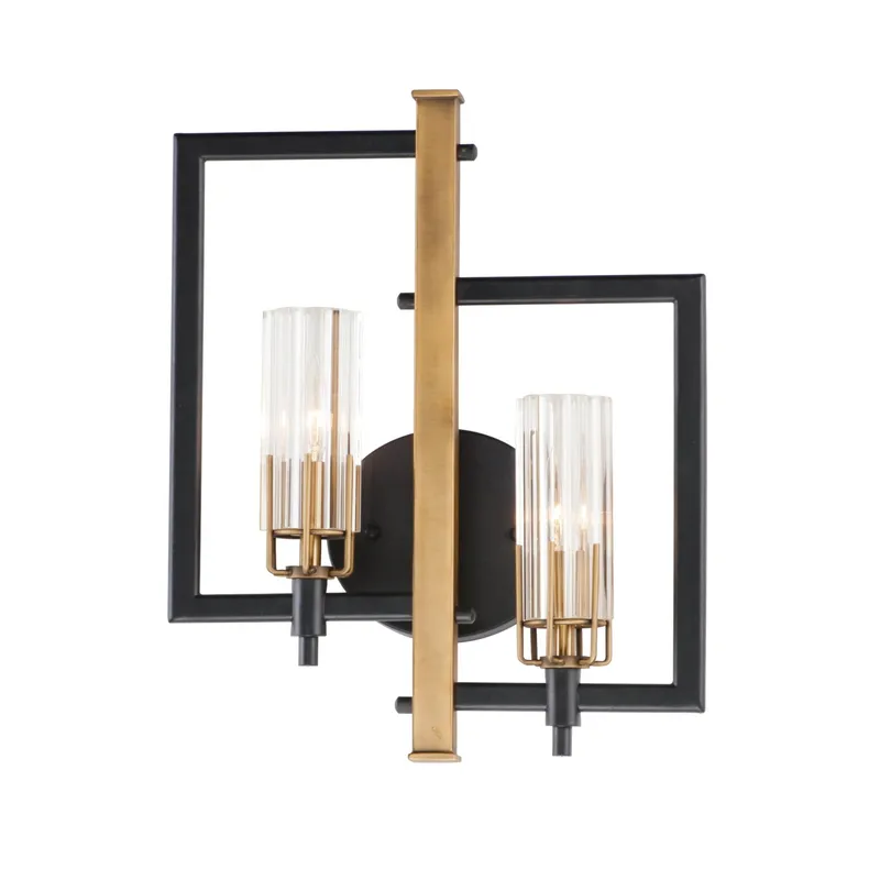 Flambeau 2-Light Wall Sconce — Warehouse Lighting LED Wall Lights 150.0W 