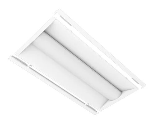 2x4 Foot LED Troffer Retrofit Kit, 4,582 Lumens, 35W, 120-277V 4000 CCT — Warehouse Lighting LED Downlights 35.0W 4000K