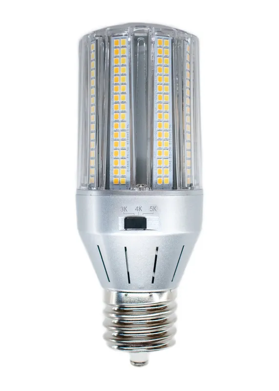 LED E26 Base Bollard Retrofit, 2610 Lumens, 18 Watts, 120-277V, CCT Selectable 3000K/4000K/5000K — Warehouse Lighting LED Downlights 18.0W 3000K