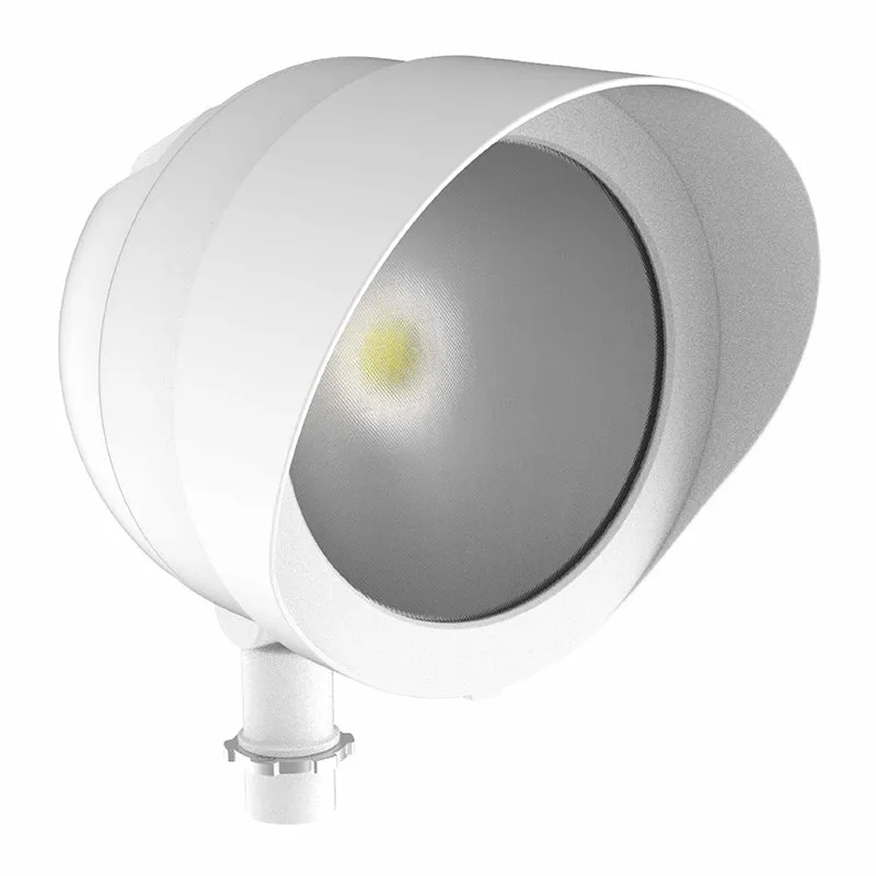 LED Garden Flood Lights, 1400 Lumens, 20 Watts, 120-277V, CCT Selectable 3000K-5700K, White Finish — Warehouse Lighting LED Flood Lights 20.0W 3000K