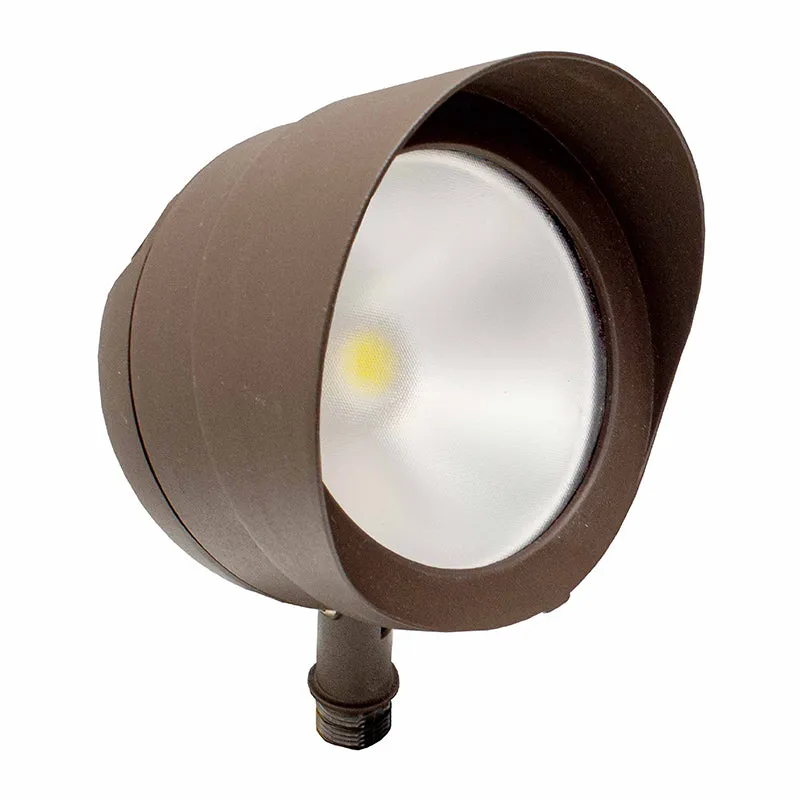 LED Garden Flood Lights, 1400 Lumens, 20 Watts, 120-277V, CCT Selectable 3000K-5700K, Dark Bronze Finish — Warehouse Lighting LED Flood Lights 20.0W 3000K