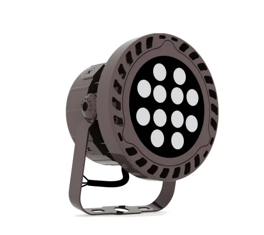 Smart App Compatible RGBW Flood Light, 972 Lumens, 36 Watts, 12V — Warehouse Lighting LED Flood Lights 36.0W 