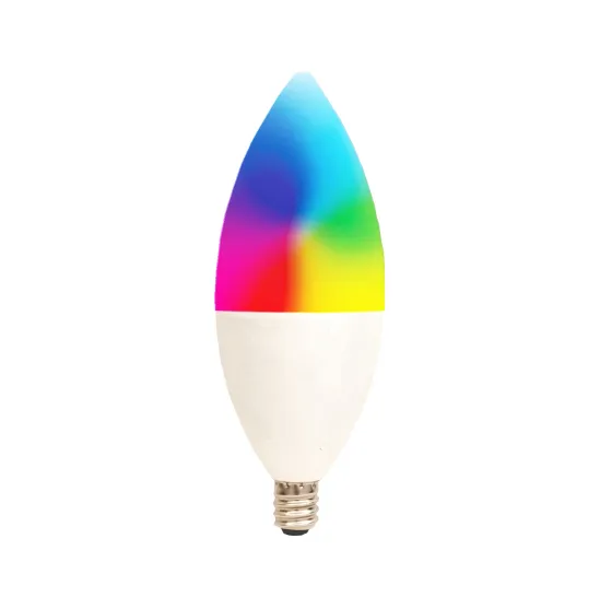 Smart App Compatible RGBW E12 Lamp, 325 Lumens, 4.5W, 120 Volts — Warehouse Lighting LED Bulbs & Lamps 4.5W 