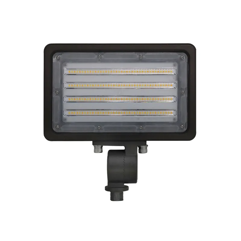 LED Flood Light, 2000 Lumens, CCT Selectable, 120-277V, Ground Stake Mount Option, Dark Bronze Finish — Warehouse Lighting LED Flood Lights 20.0W 3000K