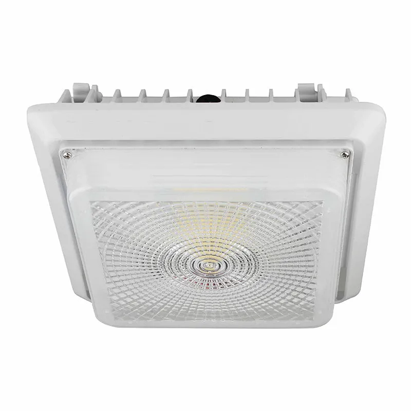 LED Canopy Light 55W, 7100 Lumens, 4000K or 5000K, 120-277V — Warehouse Lighting LED Area Lights 55.0W 4000K
