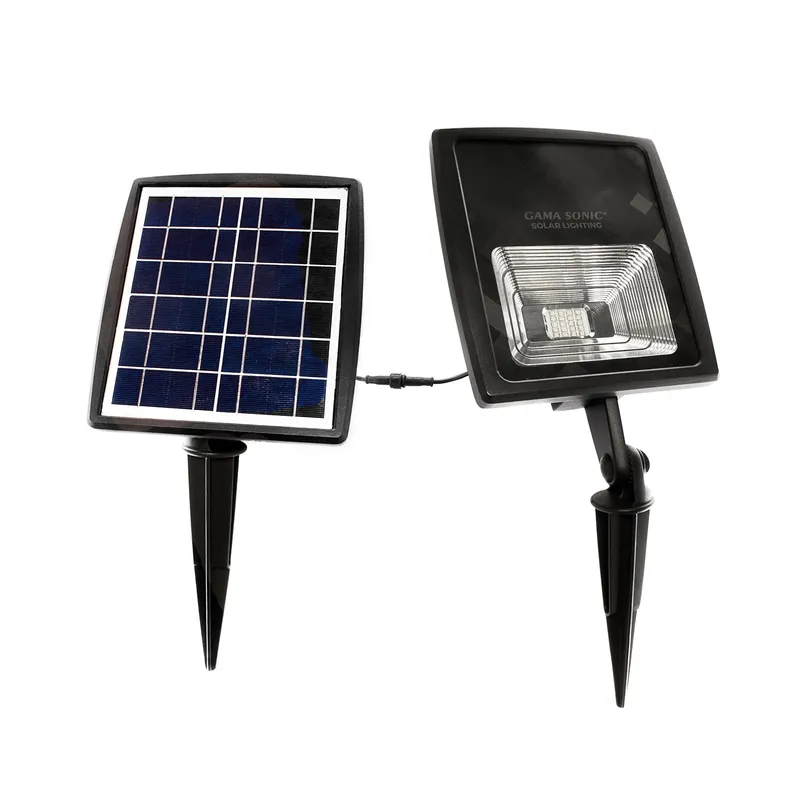 Dual Color Solar Flood Light, 2700K and 6000K — Warehouse Lighting LED Flood Lights 10.0W 2700K