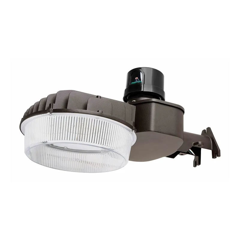 Dusk to Dawn Light with Photocell, 45W, 65W or 90W, 4000K or 5000K, 120-277V, Dark Bronze Finish — Warehouse Lighting LED Lighting Controls 45.0W 4000K
