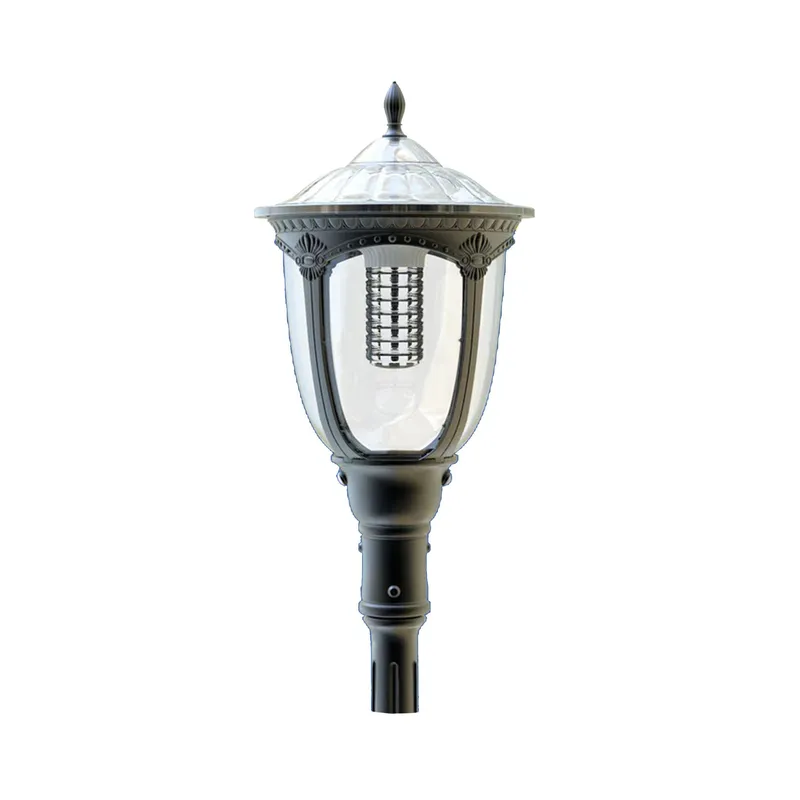 Off-Grid LED Solar Post Top Light, 2000 Lumens, 4000K — Warehouse Lighting LED Landscape Lights 150.0W 4000K